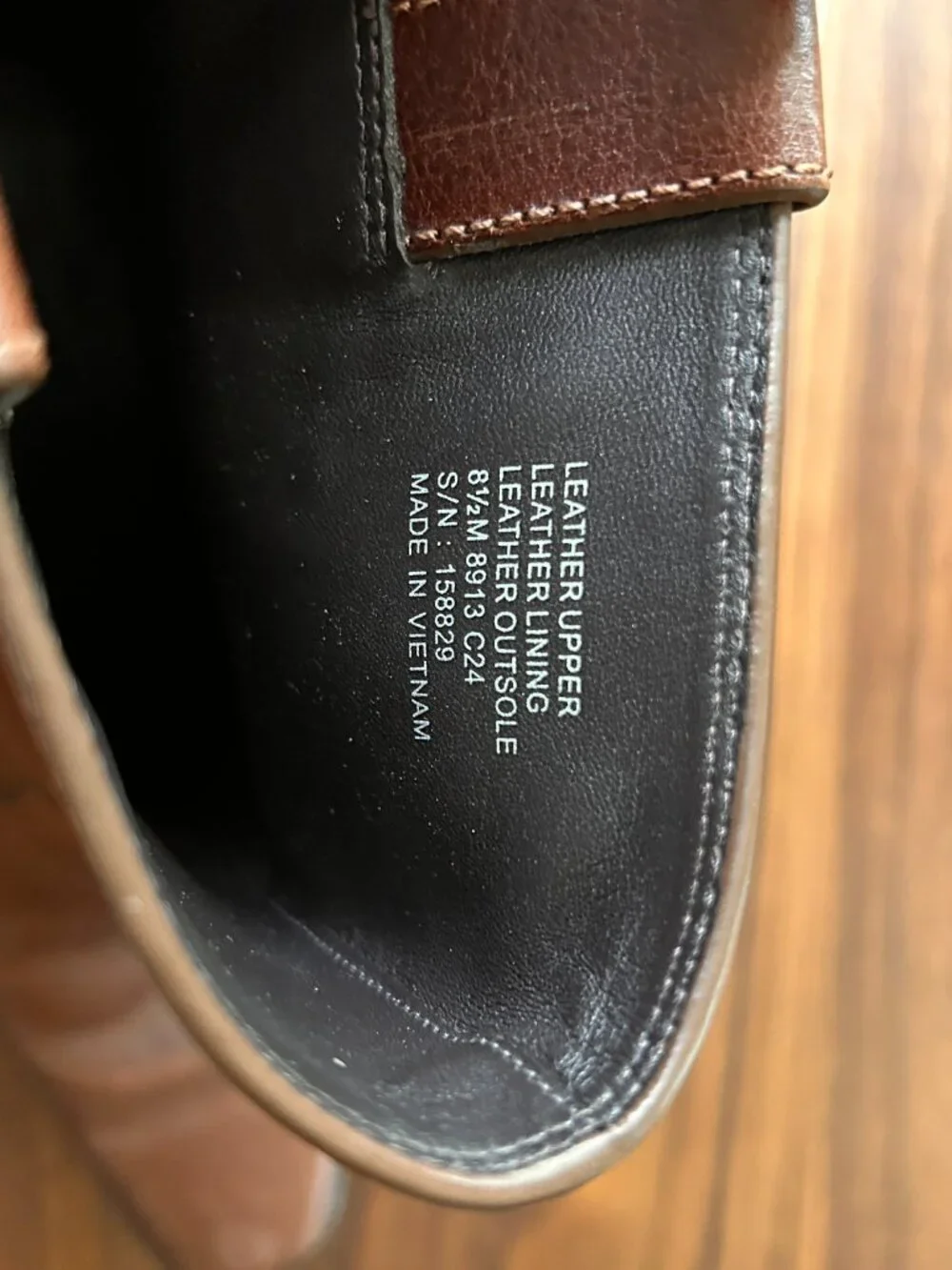 Tory Burch Double T Western Mid-Calf Leather Boots Brown sz 8.5